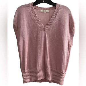 LOFT Mauve Knit Top